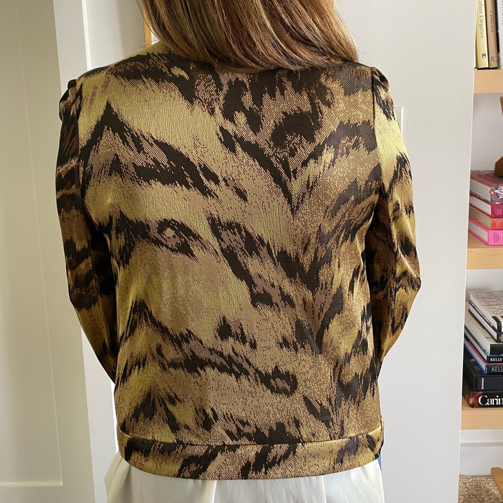 Dvf Python Jacket - Size 8 - image 2